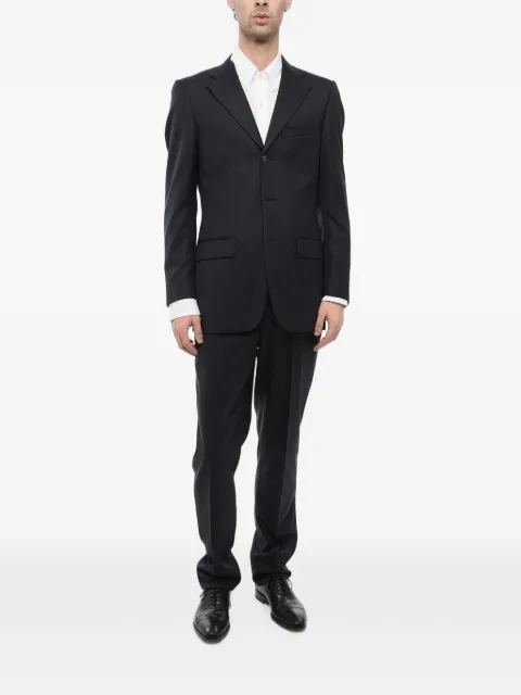 Corneliani Madison single-breasted suit Black 607T287838154013