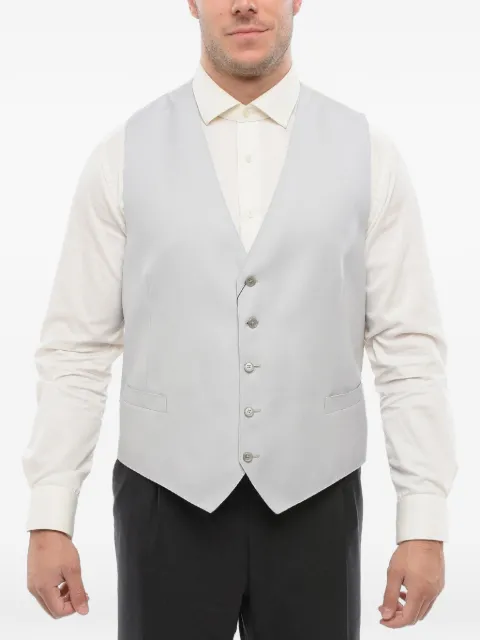 Corneliani single-breasted waistcoat Grey 81C2618118054026