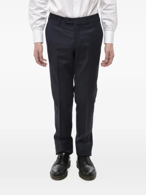 Corneliani Academy wool trousers Blue 7652794808163