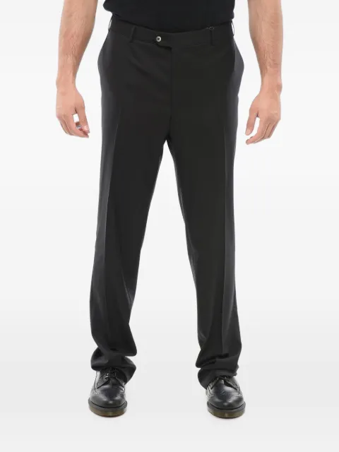Corneliani Mantua virgin wool trousers Black 8158008118060