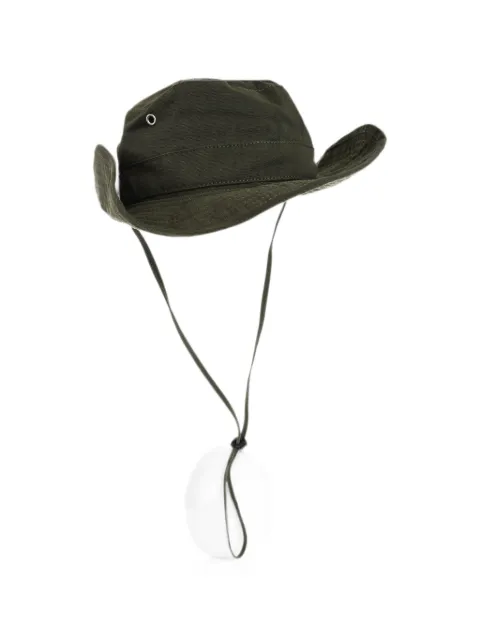 DSQUARED2 drawstring bucket hat Green HAM006605C00001