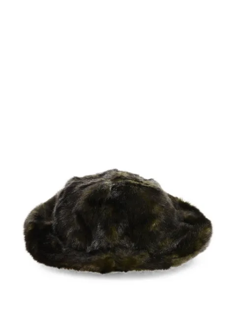 DSQUARED2 faux-fur bucket hat Green HAM005839107004