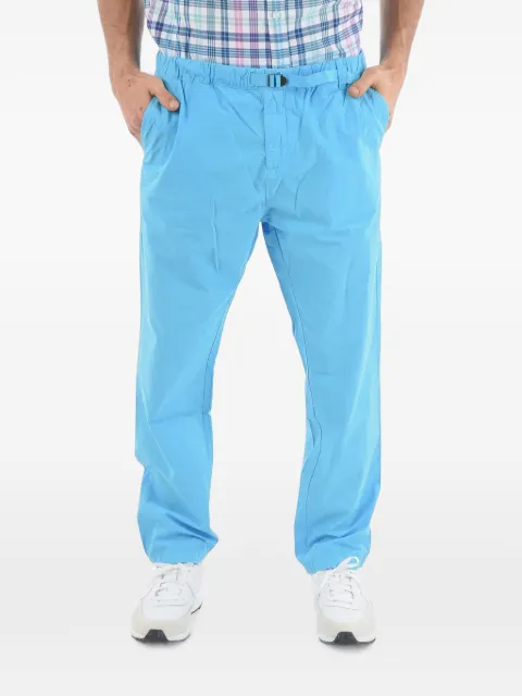 Woolrich Papery elasticated-waist trousers Blue COWOPAN1207UT14883261