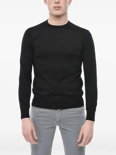 Paolo Pecora crew-neck sweater Black 24IC1M0A001F0019000