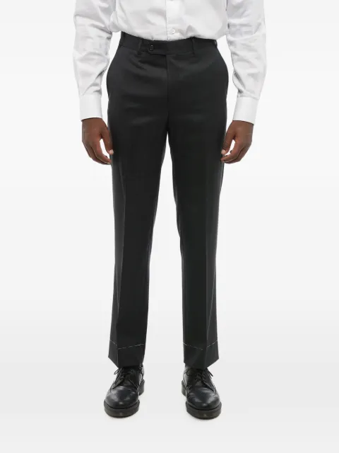 Corneliani belt-loops trousers Grey 705T002138154013