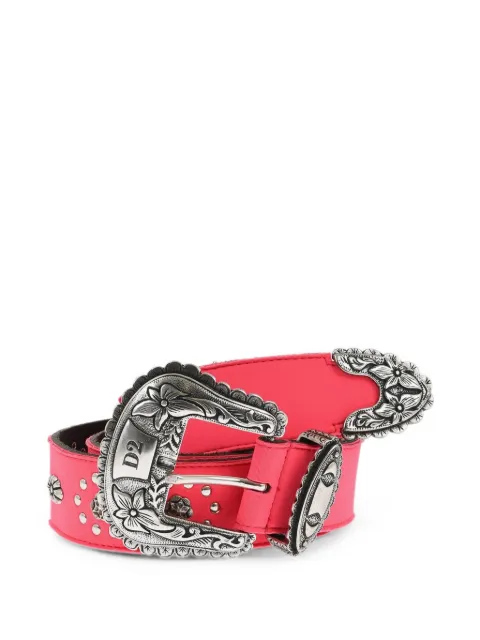 DSQUARED2 stud-embellished belt Pink BEM050516501805
