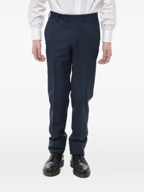 Corneliani Academy virgin wool trousers Blue 7752796287325001