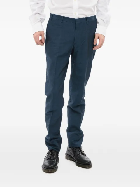 Corneliani regular-fit tailored trousers Blue 834Z758284304006