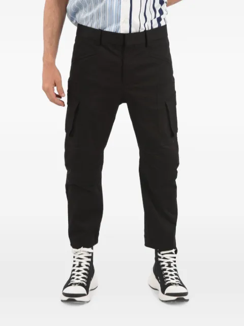Neil Barrett Motocross Ergodynamic cargo pants Black PBPA748HN01401
