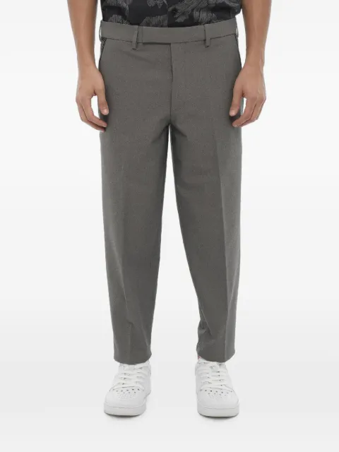 Neil Barrett slim-fit belt-loop trousers Grey MY30158LY019745N
