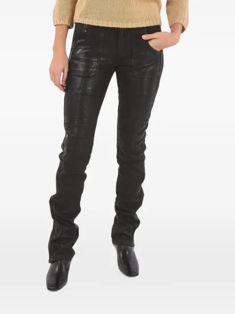 Diesel coated biker trousers Black 00S991BG35F5EA