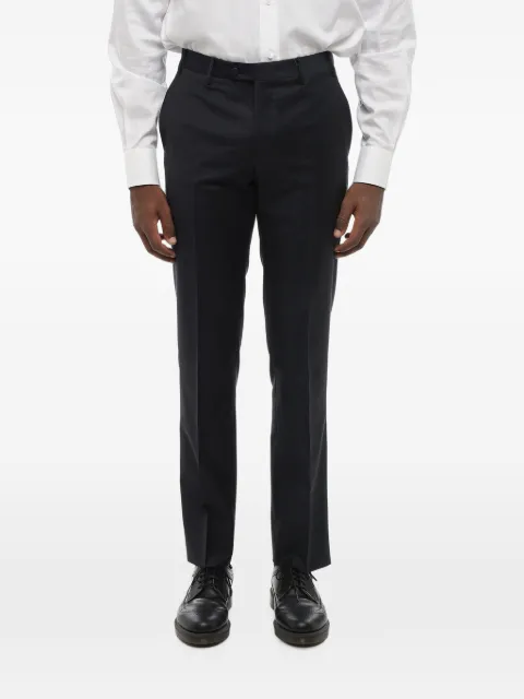 Corneliani Leader virgin wool trousers Black 7852634818158001