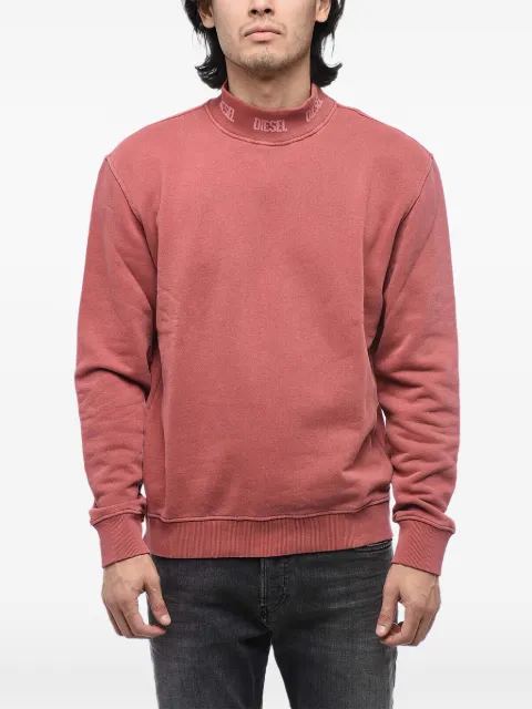 Diesel mock-neck sweatshirt Red A062020TDAJ