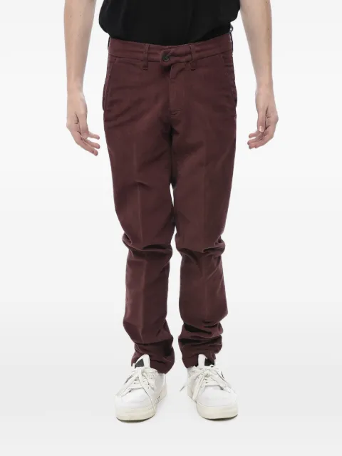 Corneliani slim-fit trousers Red 744EQ64820174040
