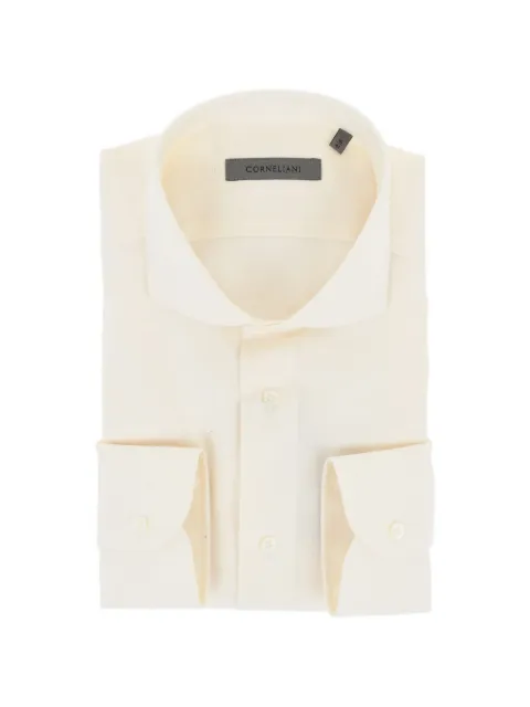 Corneliani French-collar long-sleeve shirt White 94P1022281609073