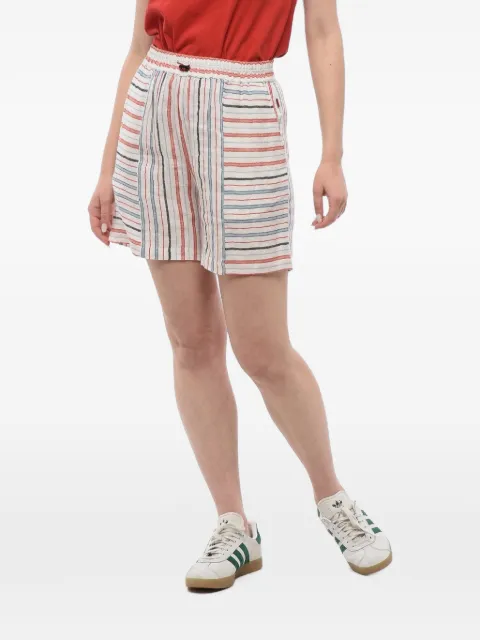 Woolrich Baydere striped shorts Neutrals CFWWSH0010FRUT21138679