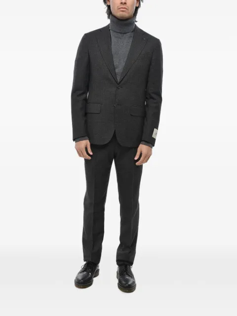Corneliani single-breasted wool suit Grey 267Z632667317013