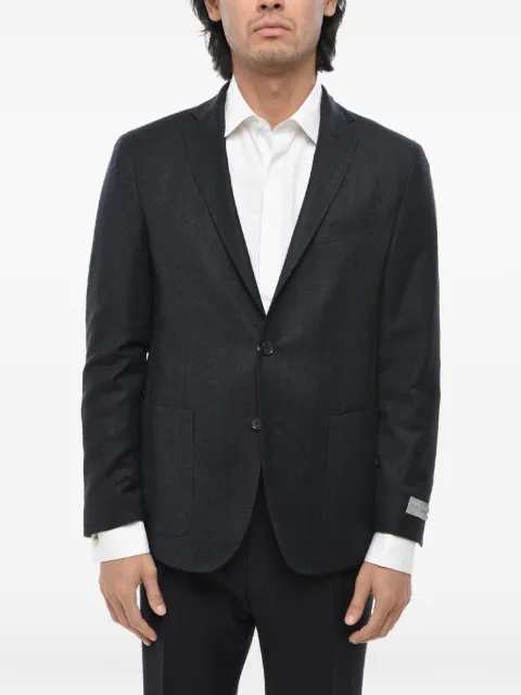Corneliani Nino Danieli single-breasted blazer Blue 946R479436516001