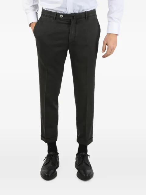 Corneliani pleated wool chino trousers Grey 8442Z19820196059