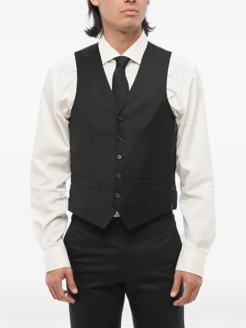 Corneliani button-front waistcoat Black 78CZ706838233020