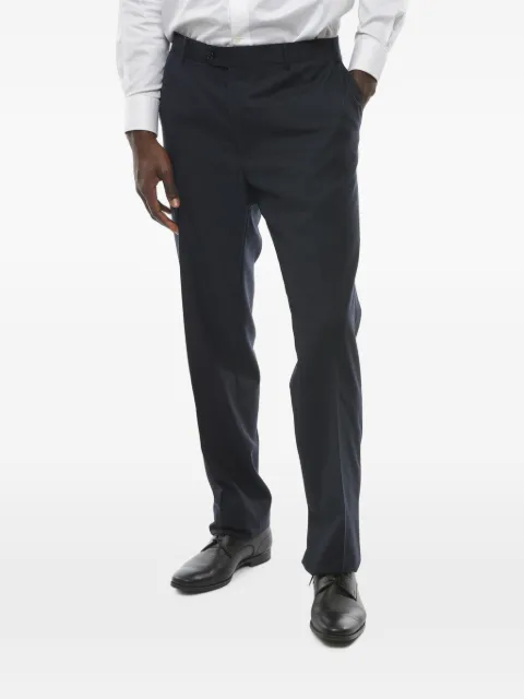 Corneliani Mantua belt-loop trousers Blue 7858106818060001