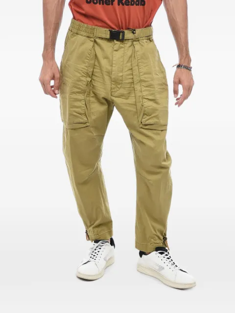 DSQUARED2 multi-pocketed belted cargo pants Neutrals S74KB0803S39021