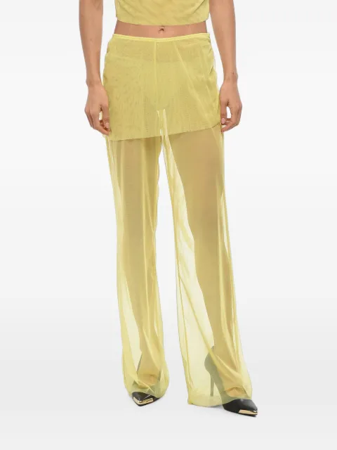 EXILIA Balos mesh trousers Yellow RSWE04PT010TU851629