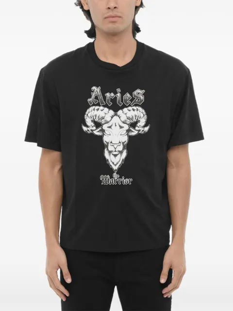 Neil Barrett graphic-print crew-neck T-shirt Black MY70282AY548781N