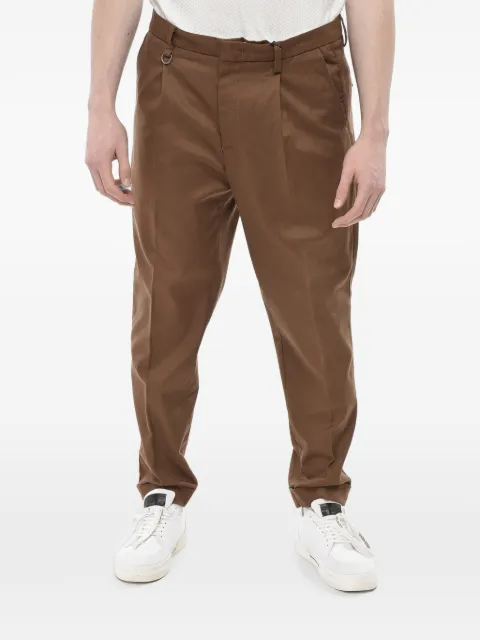 Paolo Pecora Duomo pleated trousers Brown 24IC1M0B12651831181