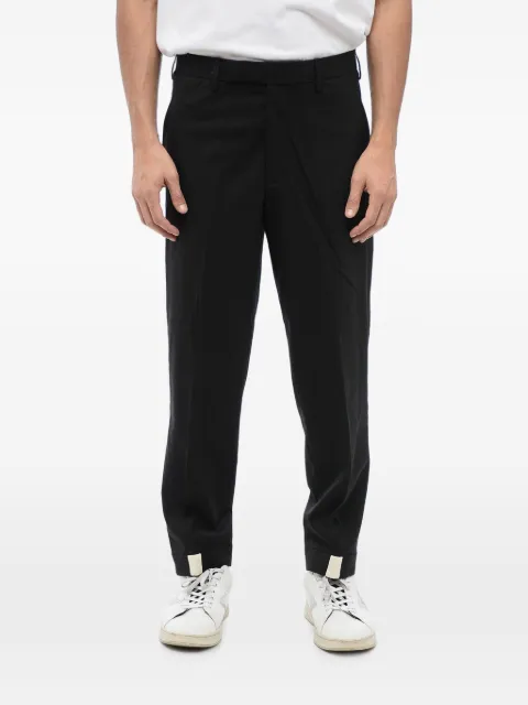 Neil Barrett low-rise tailored trousers Black MY30157AY000