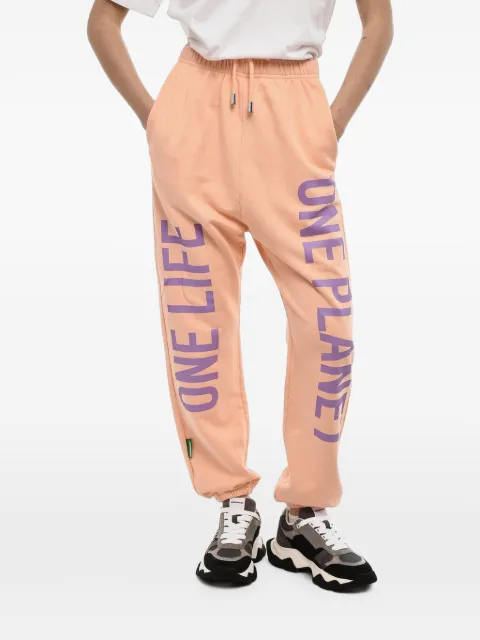 DSQUARED2 logo-print drawstring-fastening track pants Pink S73KA0489S25538