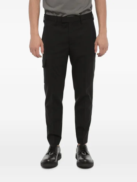 Neil Barrett skinny-fit cargo pants Black NBV3PA117AV000001