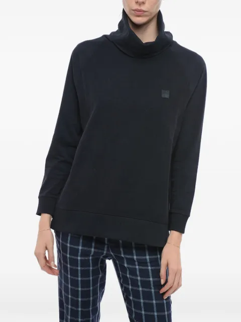 Woolrich logo-patch sweater Blue COWWFEL1050UT18103989