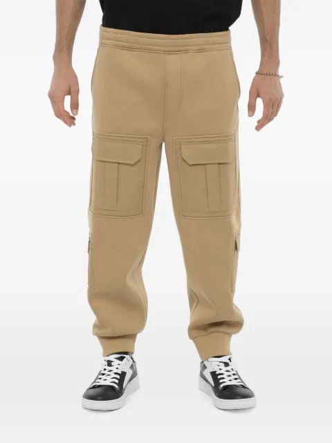 Neil Barrett cargo-pocket track pants Brown NBV7JP072AV512C261