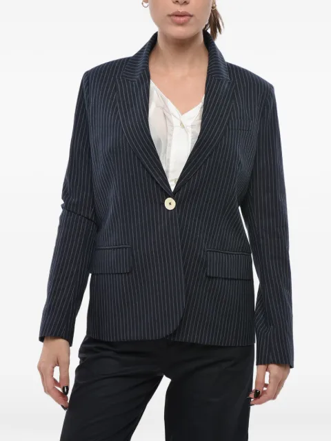 Inès De La Fressange Nicoletta pinstriped blazer Blue 12V508CO973P280