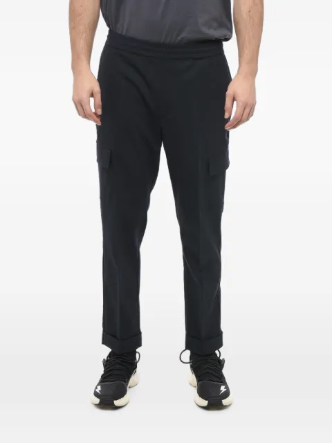 Neil Barrett low-rise tailored trousers Blue PBPA074U008415