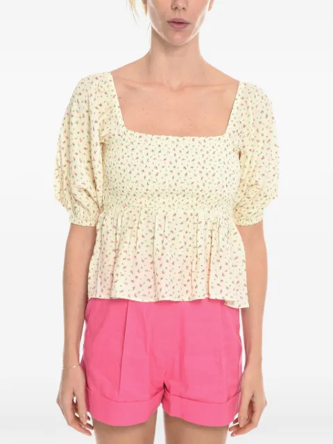 Notes du Nord floral-print blouse Neutrals 127190999ROSEBUD