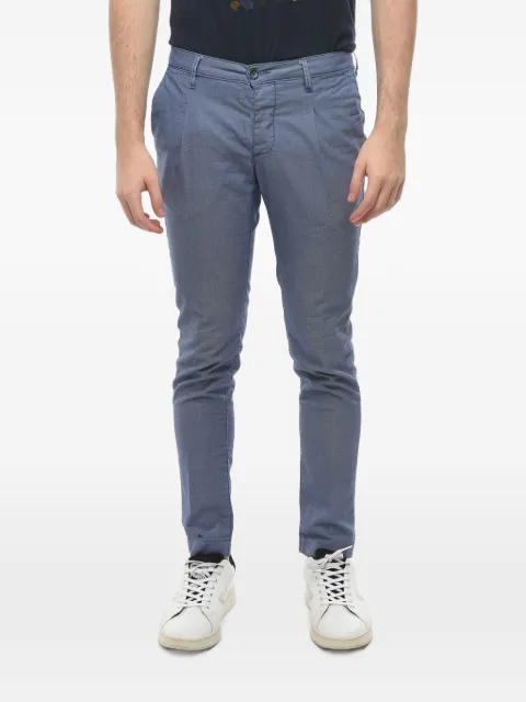 Cruna belt-loop trousers Blue SNEWTOWN411CIELO