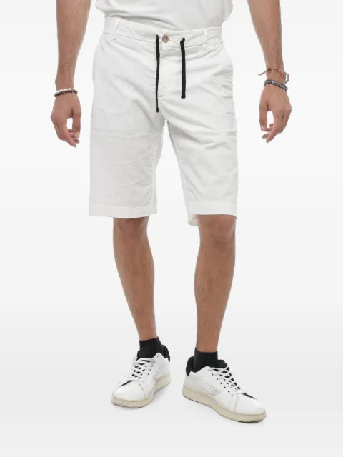 Maison Clochard elasticated drawstring shorts White MPC40002MC902A0050M