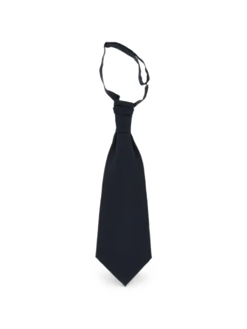 Corneliani striped ascot tie Blue 73B1804129090025