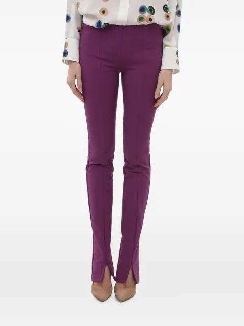 Sportmax Torre bootcut trousers Purple TORREVI004