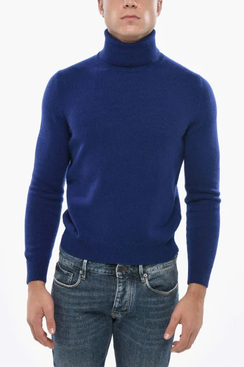 Malo roll-neck knit sweater Blue UMC173FCB18E3253