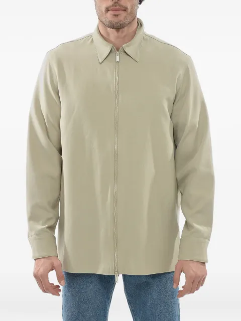 Studio Nicholson Axia zip-fastening shirt jacket Neutrals AXIA927TR