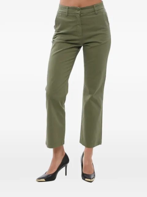 Department 5 Jet stretch-cotton trousers Green DP0501TS0001715
