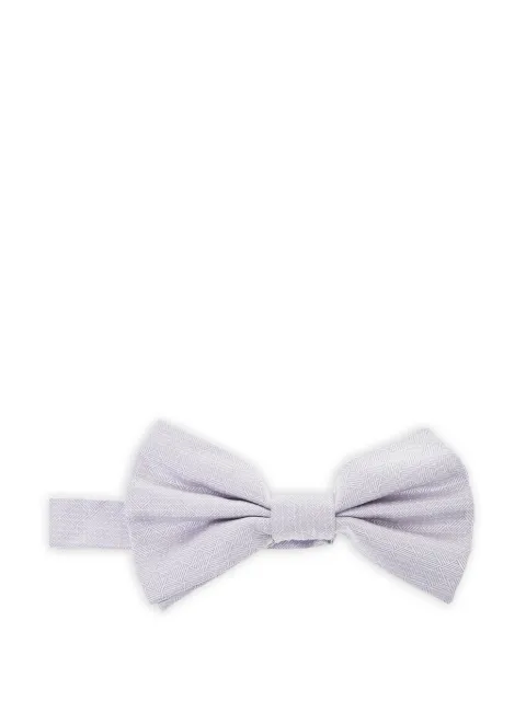 Corneliani silk jacquard bow tie Purple 77HUG86120490077