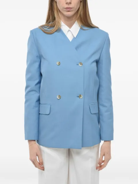 LouLou de Saison double-breasted blazer Blue JALCAVIBL