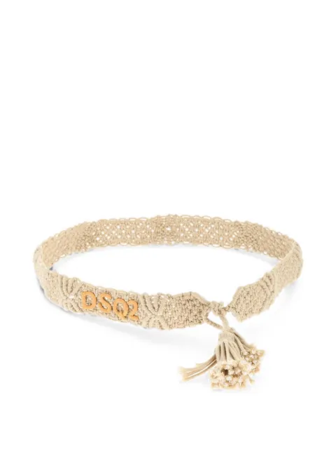 DSQUARED2 tassel-detail belt Neutrals BEM050106606283