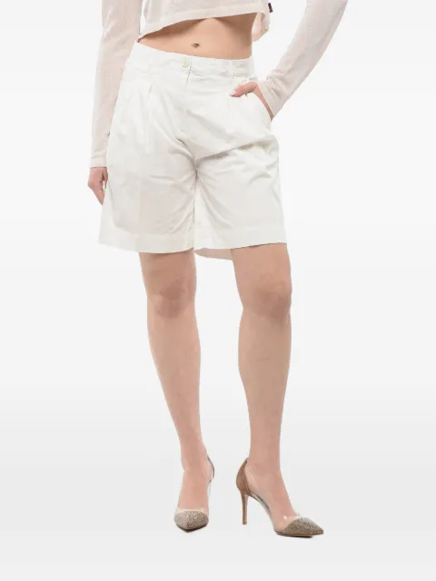 Woolrich pleated shorts White CFWWSH0008FRUT1513