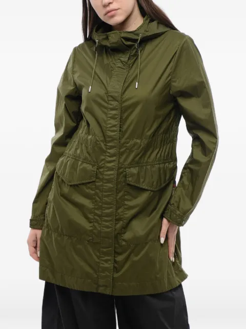 Woolrich hooded drawstring-waist jacket Green CFWWOU0262FRUT13046168