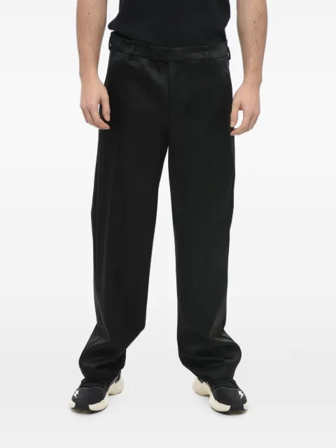 Neil Barrett Liam satin trousers Black PBPA080U03401
